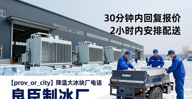 蔡甸降温大冰块厂电话 良臣制冰厂