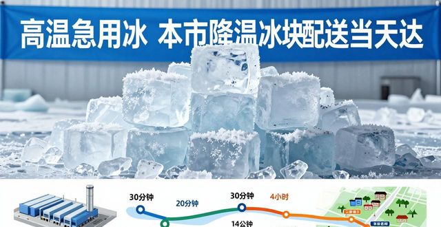 降温冰块配送流程_高效靠谱冰块运输_蔡甸降温冰块配送